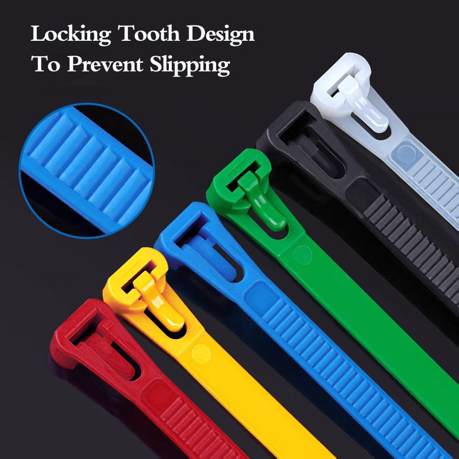 (š„Last Day Promotion - 50% off) Buckle Self-locking Premium Nylon Cable Wire Ties