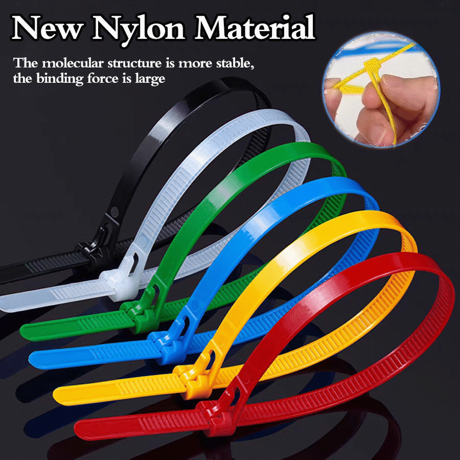 (š„Last Day Promotion - 50% off) Buckle Self-locking Premium Nylon Cable Wire Ties